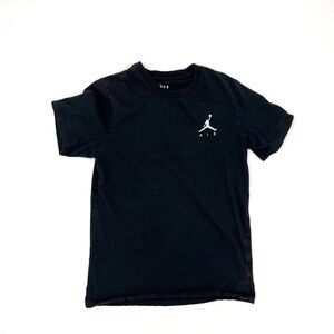 Black Jordan T-Shirt with Logo